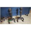 Image 1 : FIREPLACE - ANDIRONS