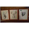 Image 1 : SET OF 3 PENCIL ART