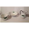 Image 1 : ENAMEL BASIN, PITCHER & POTTY