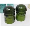 Image 3 : RARE VINTAGE UNUSAL GLASS INSULATORS