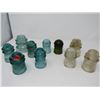Image 2 : RARE VINTAGE UNUSAL GLASS INSULATORS