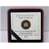 Image 4 : 2011 $15 FINE SILVER COIN, MAPLE LEAF OF HAPPINESS