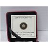 Image 4 : 2009 $8 FINE SILVER COIN, MAPLE LEAF OF WISDOM