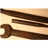 Image 4 : Antique File, Timo 9 Pipe Wrench 2 ETF wrenches, Dubl-Hes Wrench, 31 Wrench, 2 punches, 2 CCm Bike W