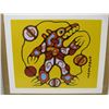 Image 1 : "Medicine Bear" Norval Morriseau Ltd. Edition 157/950  24" x 20"