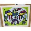 Image 1 : "Thunderbird Protects Young" Norval Morriseau 91/99  24" x 20"