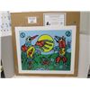 Image 2 : Thunder Faces Cave Bear" Norval Morriseau 731/990  24" x 20"