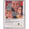 Image 1 : ROYAL CANADIAN MINT 2006 OFFICIAL FIRST DAY 25-CENT COIN, MEDAL OF BRAVERY, JULY 12 2006