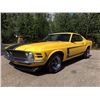 Image 2 : 1970 FORD MUSTANG FASTBACK 351 SHAKER GRABBER YELLOW