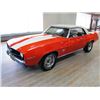 Image 4 : 1969 CHEVROLET CAMARO SS CONVERTIBLE HUGGER ORANGE SUPER SPORT