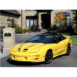 2002 PONTIAC TRANS AM CONVERTIBLE WS6 ONLY 6700KM