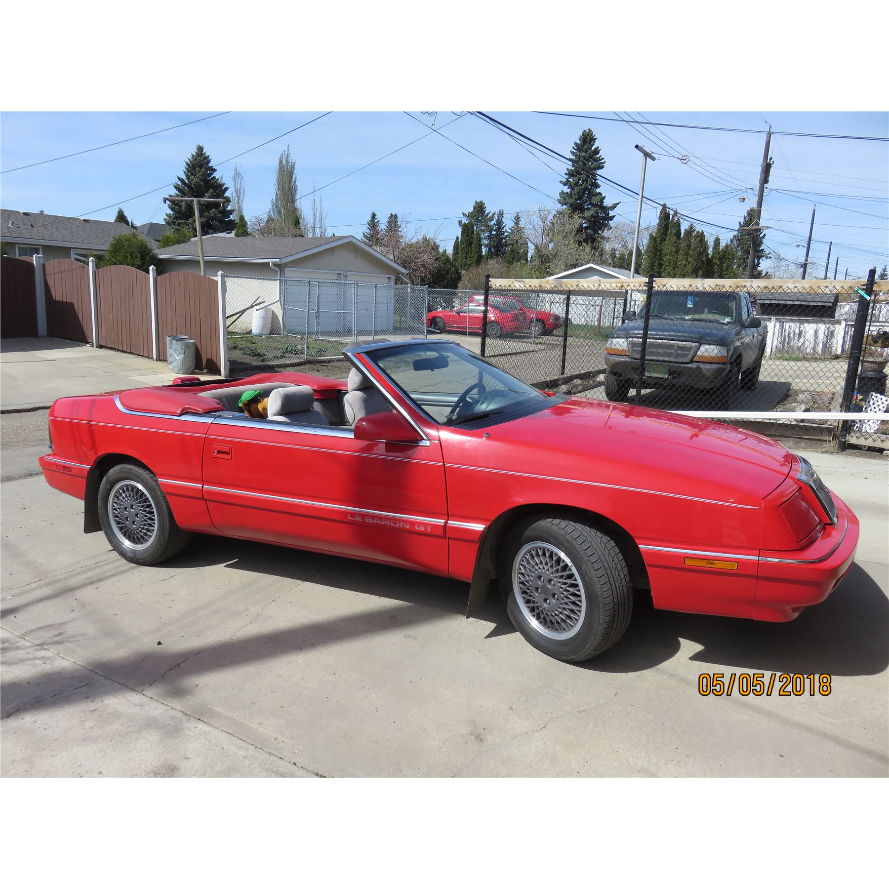1990 CHRYSLER LEBARON GT CONVERTIBLE