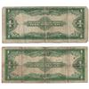 Image 2 : 1923 $1 Large Silver Certificate Speelman / White Notes Lot of 2