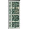 Image 2 : Uncut Sheet of (4) State of Louisiana Baby Bond Obsolete Notes