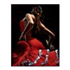 Image 1 : Dancer in Red with White by Perez, Fabian