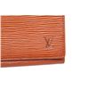 Image 6 : Louis Vuitton Sienna Brown Epi Leather Long Bill Wallet
