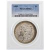 Image 1 : 1889 $1 Morgan Silver Dollar Coin PCGS MS63