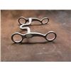 Image 3 : Unmarked Silver Overlaid Curb Bit- Silver Shields- Cowboy Marked M