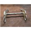 Image 5 : Unmarked Silver Inlaid Bit- Arizona Cheek- Bar mouth- Been Repaired- Slobber Bar Missing