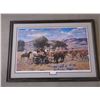 Image 1 : Signed Gary Carter Print- "Barons of Beef"- 645 of 850- Letter of Authenticity