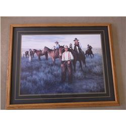 Signed Tierney Copyright 94- Frame 39"W X 31"H