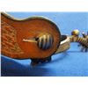 Image 6 : Marked Rawhide Mexico Silver Inlaid Spurs- Double Mounted- Striped Buttons- Drop Shank