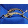 Image 1 : Marked EG Star Silver Inlaid Bit- Nevada Cheek Curb With Roller Mouth- Loose Jaw- Slobber Bar-Rein C