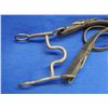 Image 6 : Unmarked 1 Ear Dotted Headstall- Buckles Marked X- Unmarked Curb Bit