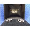 Image 2 : 2 Unmarked Charles Wheat Sterling Horseshoe Anvil Tie Tacks