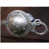 Image 2 : Unmarked Silver Overlaid Bit- California Cheek Curb Mouth- Slobber Bar- 3" Conchos