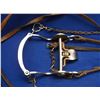 Image 3 : Marked Crocket Renaldo Silver Overlaid Bit- Martinez Cheek Spade Mouth- Slobber Bar- Stainless
