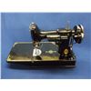 Image 1 : Singer Featherlite Sewing Machine- Extra Fine Condition- Controls- Case- Accessories