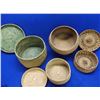 Image 2 : 4 Tightly Woven SW Native Baskets- 3 With Lids