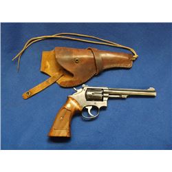 Smith and Wesson Revolver- .22- K Frame 22- 6" Barrel- All Original- Holster- #88932