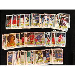 1981-82 O-PEE-CHEE HOCKEY CARD LOT