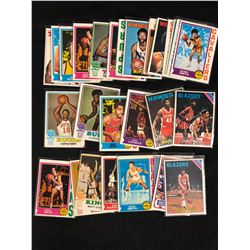 1974-75 TOPPS BASKETBALL CARD LOT