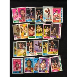 1974-75 TOPPS BASKETBALL CARD LOT