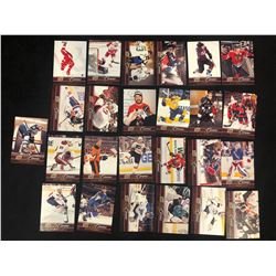 UPPER DECK CANVAS HOCKEY CARD LOT