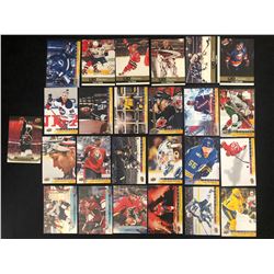 UPPER DECK CANVAS HOCKEY CARD LOT