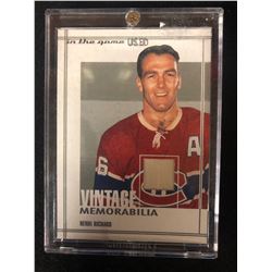 2003-04 ITG Used Vintage Memorabilia Jersey Henri Richard