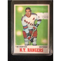 1970-71 TOPPS #59 TIM HORTON