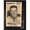 Image 1 : MURRAY'S POTATO CHIPS ROY EDWARDS HOCKEY CARD