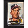 Image 1 : 1953 Topps Set Break #37 Ed Mathews