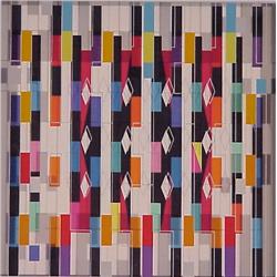 Yaacov Agam (b. 1928) Israeli, SPACECRAFT, multiple, a color screenprint on Plexiglass set abov...