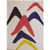 Image 1 : Alexander Calder (1898-1976) American, BOOMERANG, color lithograph, signed in pencil, from the...