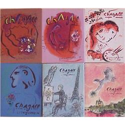 Book: Marc Chagall Lithographs Vols. I – VI (six), VOLUME I, 1992-1957, Catalogue Raisonne, Mou...