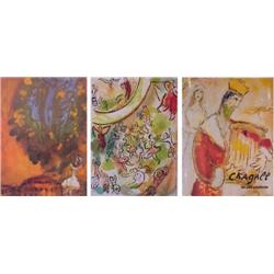 Book: Marc Chagall (with lithographs) (two), CEILING OF THE PARIS OPERA HOUSE, 1966, Jacques La...