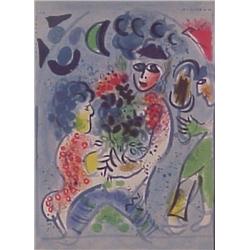 Marc Chagall (1897-1985) Russian/French, FRONTISPIECE (M.578), 1969, color lithograph, from the...