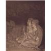 Image 1 : Edouard Chimot (1890-1930) French, TWO GIRLS, etching, signed in pencil, image 7 x 5 ½”, full m...