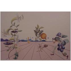 Salvador Dali (1904-1989) Spanish, FLORDALI I (Shali 233; F. page 233; M.1586), 1981, embossed...